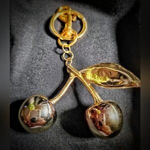 Cherry Bag Charm